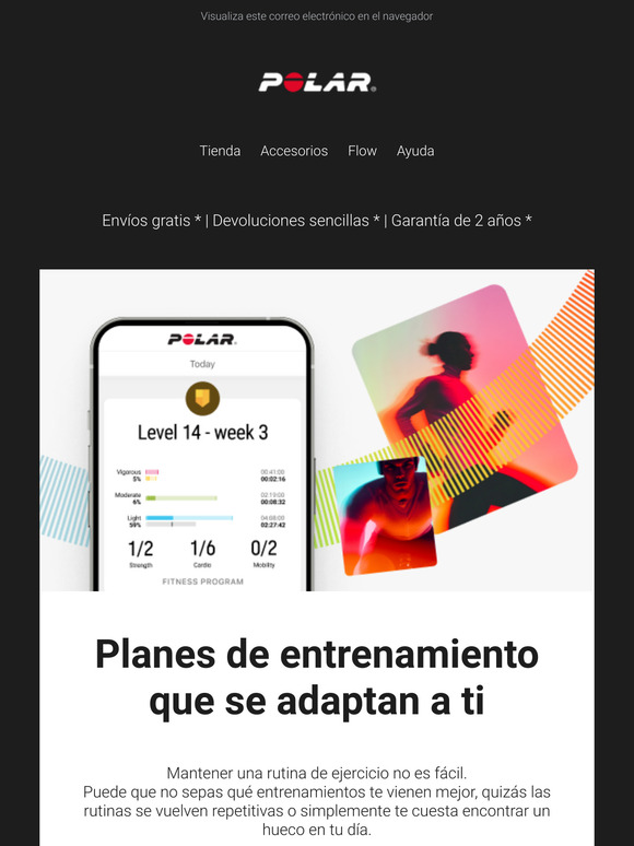 NUEVO: Un Programa de fitness que se adapta a ti