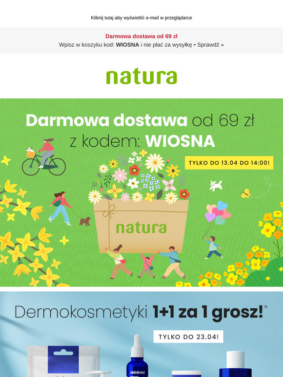 🔥 Darmowa dostawa od 69 zł i produkty nawet za 1 grosz! 🚚