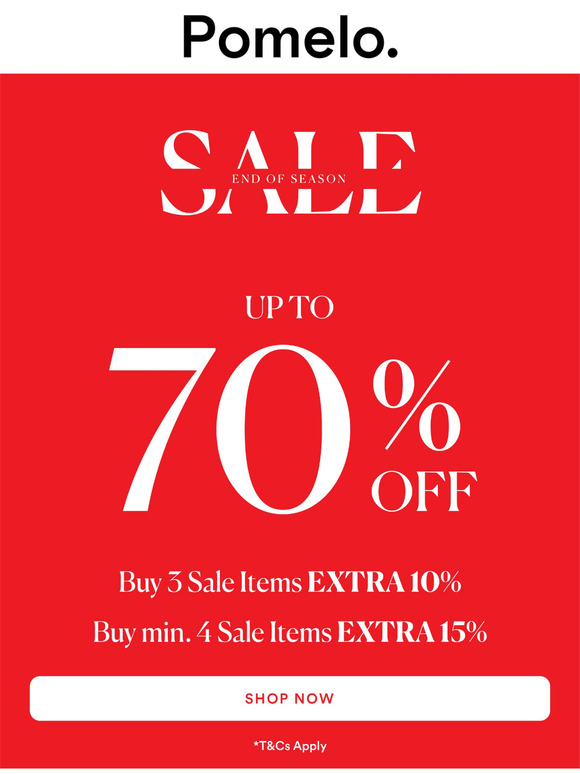 Pomelo Sale is On NOW🏷️!