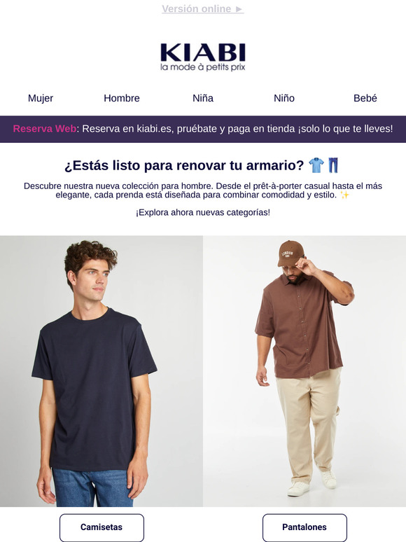Los imprescindibles de moda hombre 👖👕