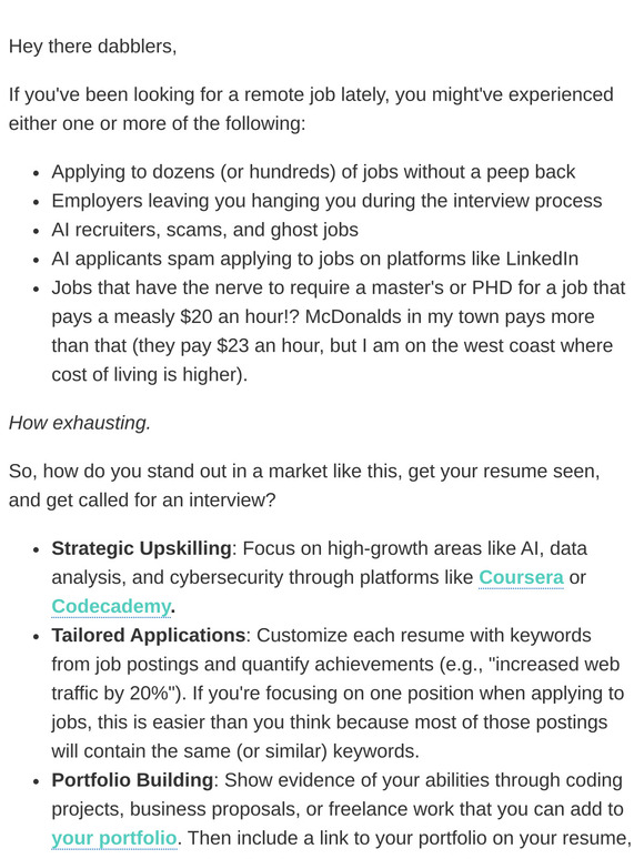 WTF is up with this job market? (+ remote jobs hiring)