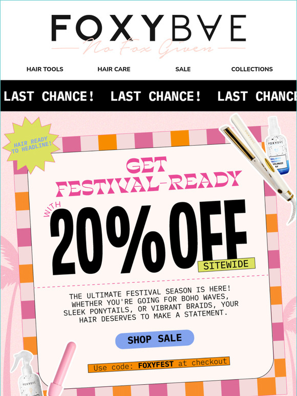 🚨 Last Chance to Save—20% Off!
