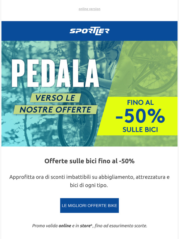 Bici fino al -50%