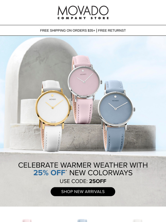 Get 25% off spring-ready colorways.
