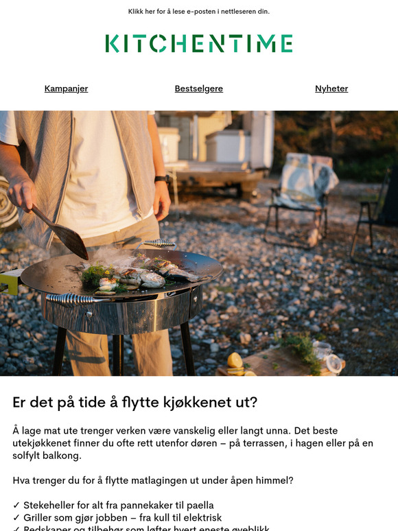 Gjør plass til utekjøkkenet