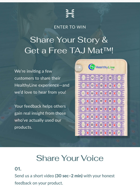 Your Story Could Win You a TAJ Mat™