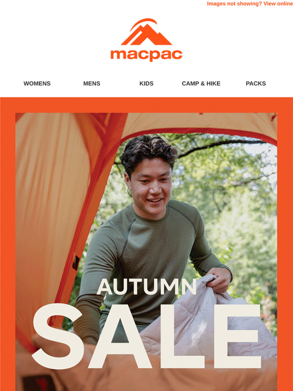 Up to 30% off Macpac Camp Furniture