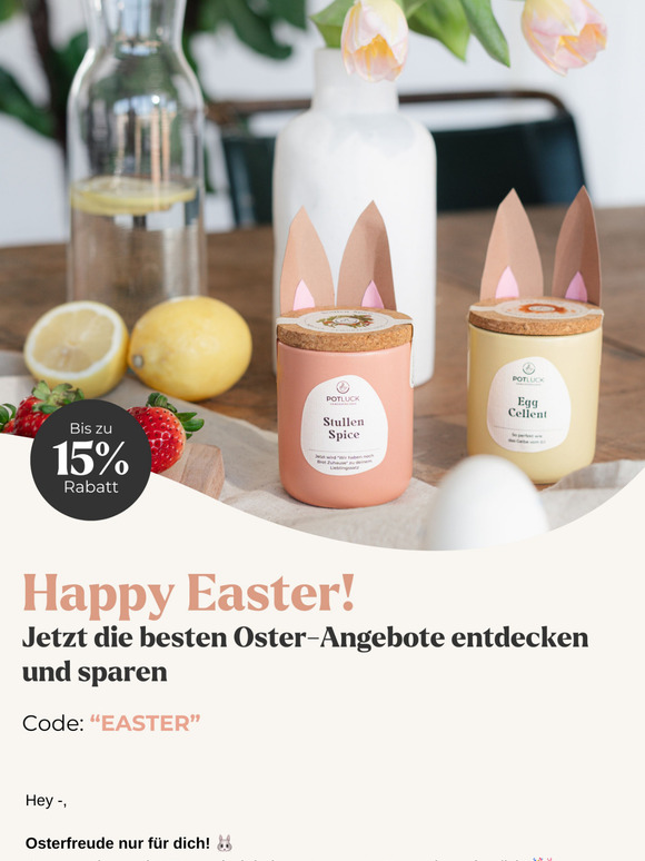 🐰🌸 15% auf Sets & 10% auf österliche Artikel - unser Osterrabatt!