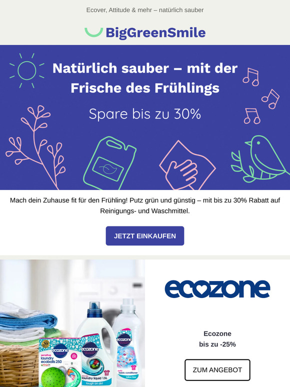 Frischer Wind für Haus, Wäsche & Geschirr 🧹