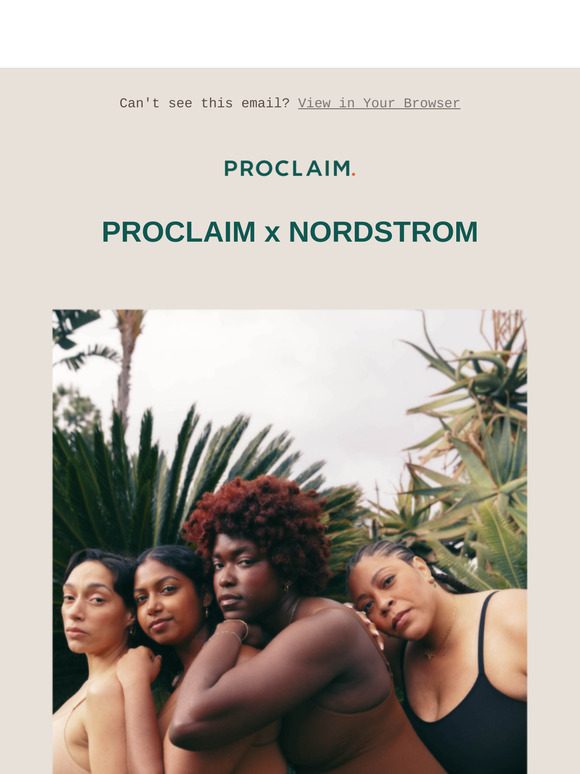 Exciting News: PROCLAIM x Nordstrom! 🎉