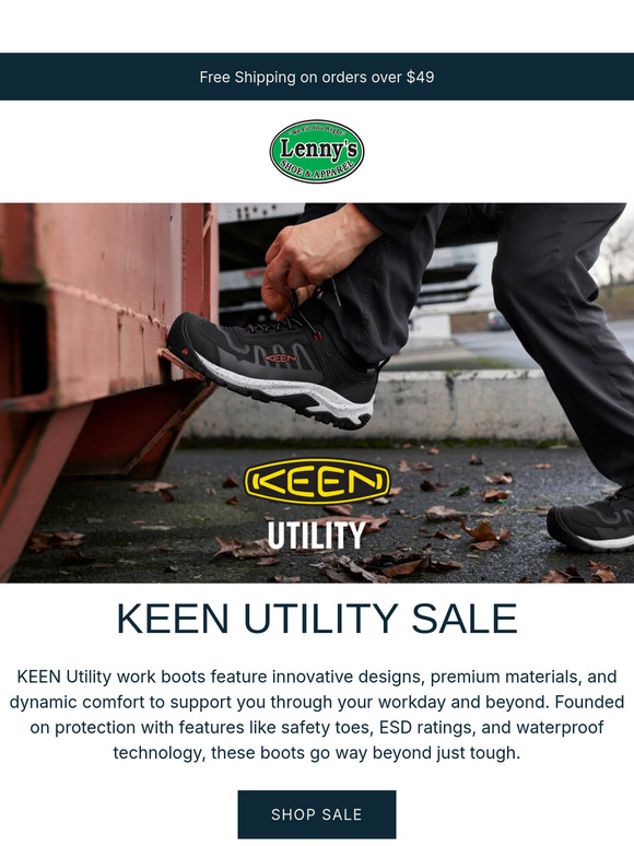Limited Time: Keen Utility Work Boot Sale! 🥾
