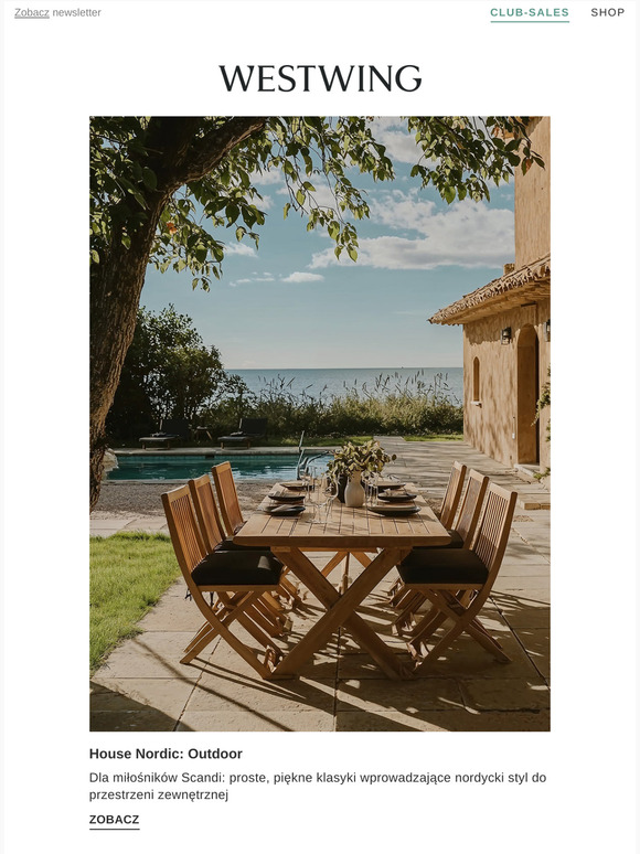 House Nordic Outdoor | Wiosenna metamorfoza każdego pomieszczenia