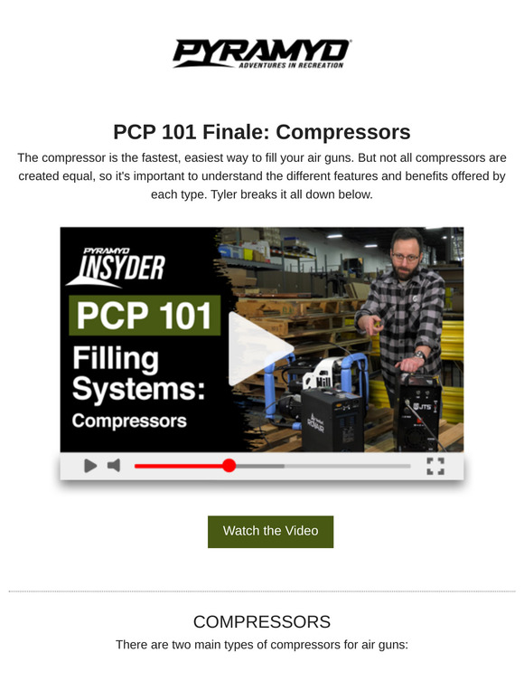 PCP 101 - Compressors