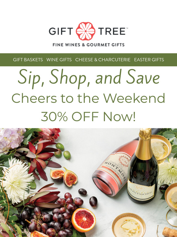 Cheers to the Weekend – Take 30% OFF!