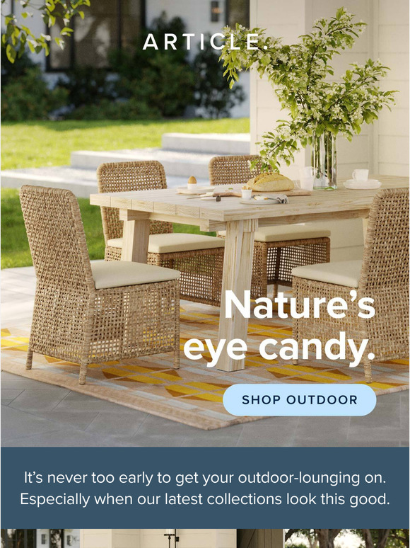 New outdoor collections