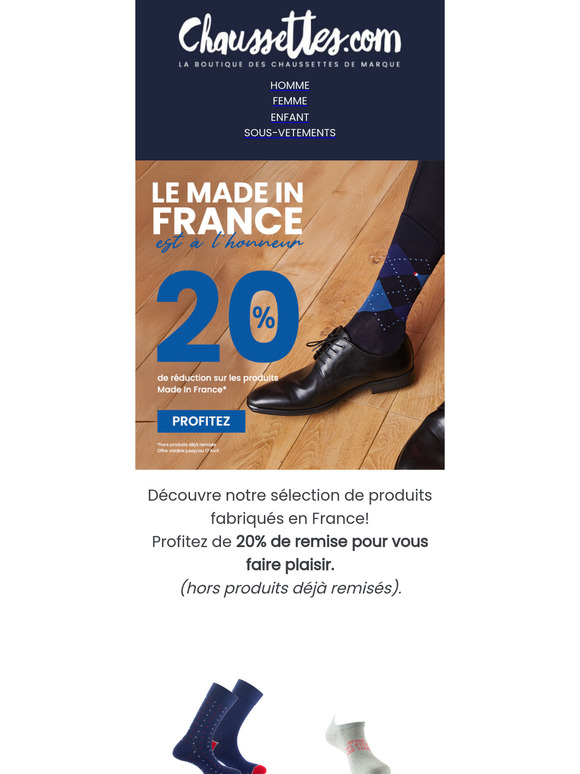 🇫🇷 Le Made in France à -20%, c’est maintenant !