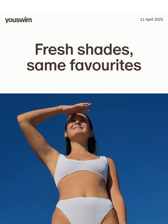 Classics, now in new colours.