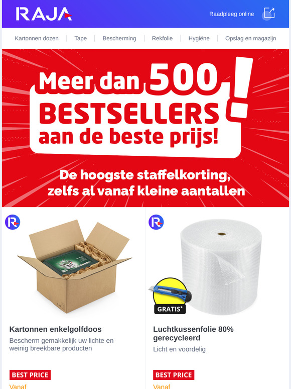 Meer dan 500 BESTSELLERS aan de beste prijs
