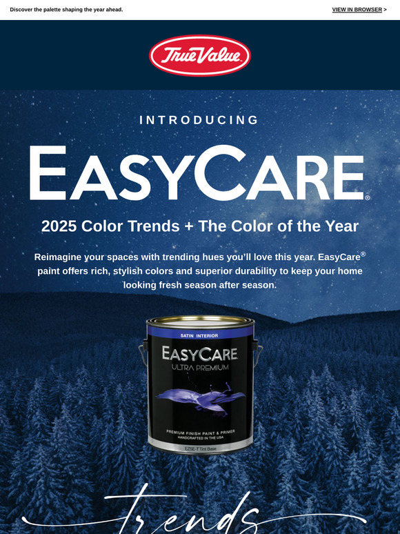✨ Introducing EasyCare’s 2025 Color Trends 📈 & Color of the Year! 🎨