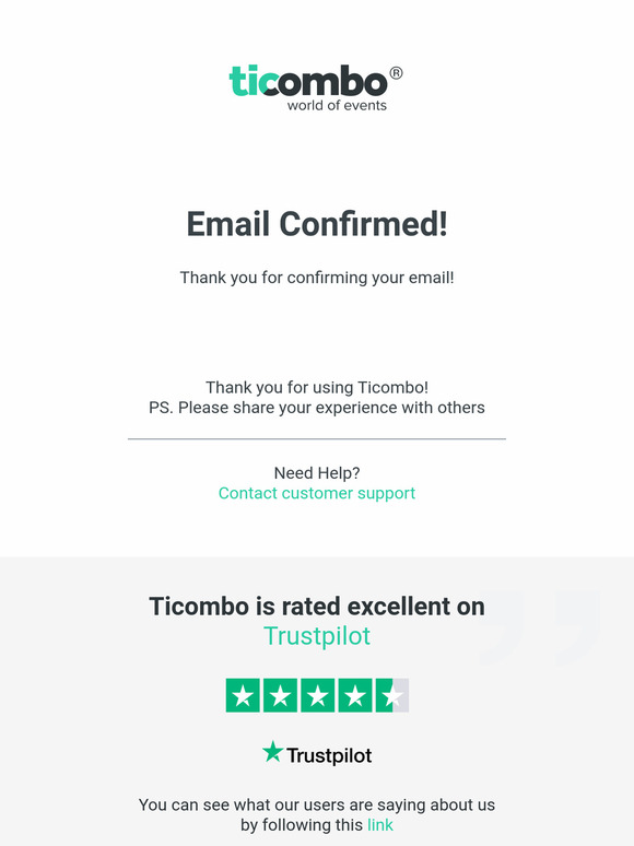 Your Email has been verified successfully