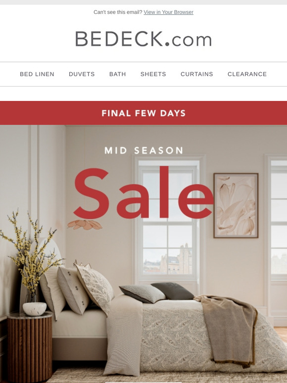 Final Few Days Of Sale, Explore up to 50% Off!