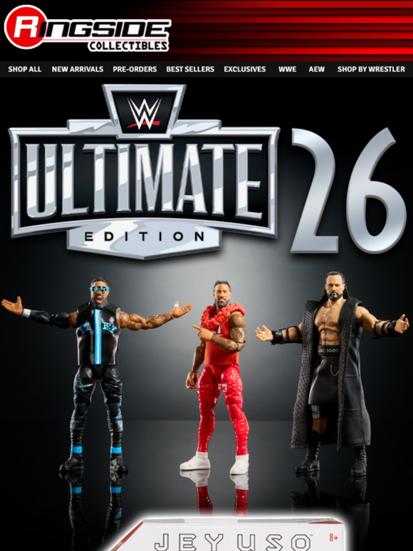 New In Stock 🔥 WWE Ultimate Edition 26