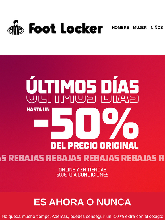Últimos días: Hasta -50 % y -10 % más 🔥