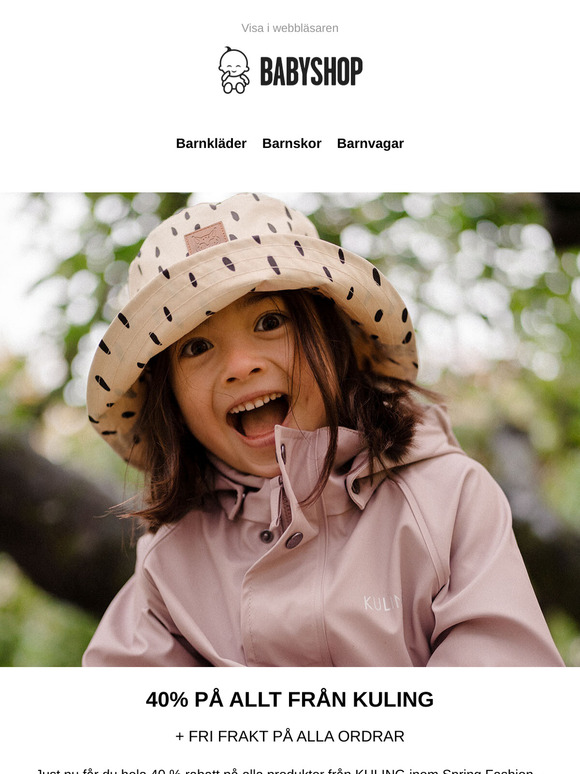 🍓 40% på allt från Kuling - Spring Fashion