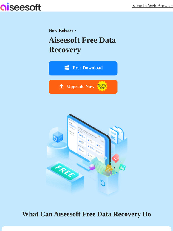 [New Release] Free Data Recovery - Retrieve 99.8% Lost Files