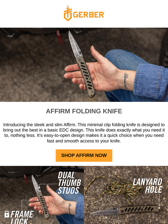 Meet Your New Favorite Pocket Knife: The Affirm