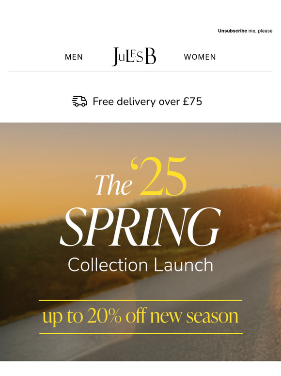 Our official spring launch is now!