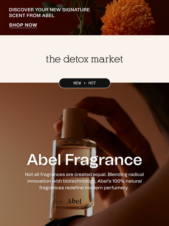 NEW AT DETOX: Abel Fragrance 🌿