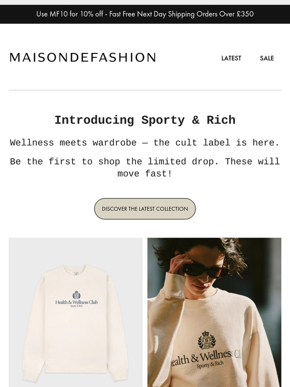 The Brand Everyone’s Wearing — Now at MAISONDEFASHION