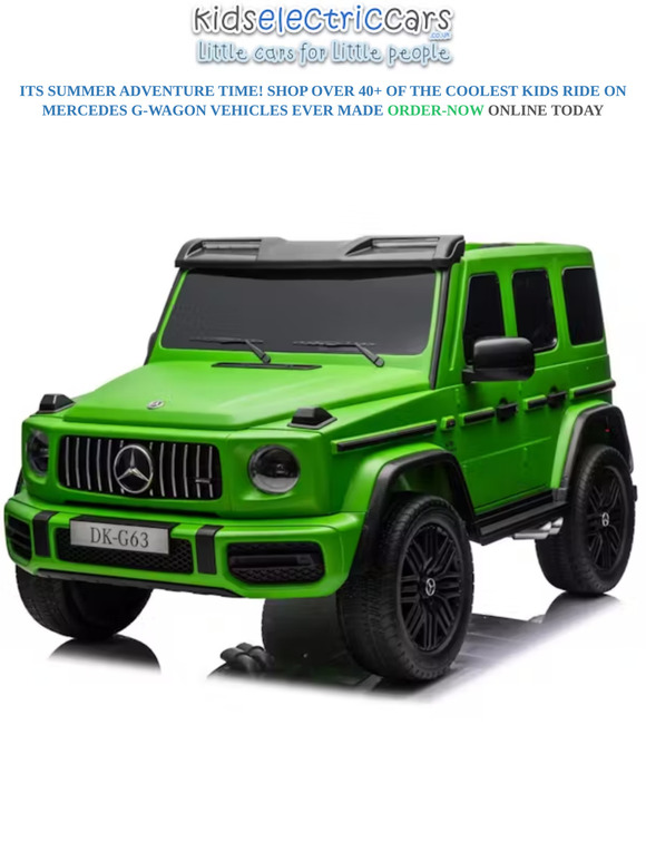NEW Kids XXL G-Wagons ⚡ EASTER MEGA SALE ⚡ Shop Now 🐣
