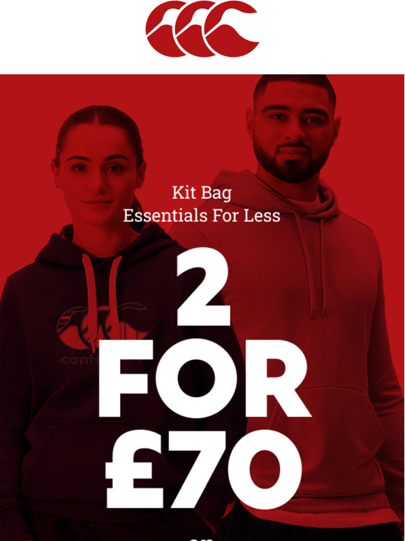 2 for £70 on Your Favourite Hoodies & Pants