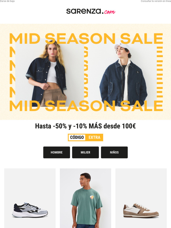 🌟 Tus marcas favoritas al -50%
