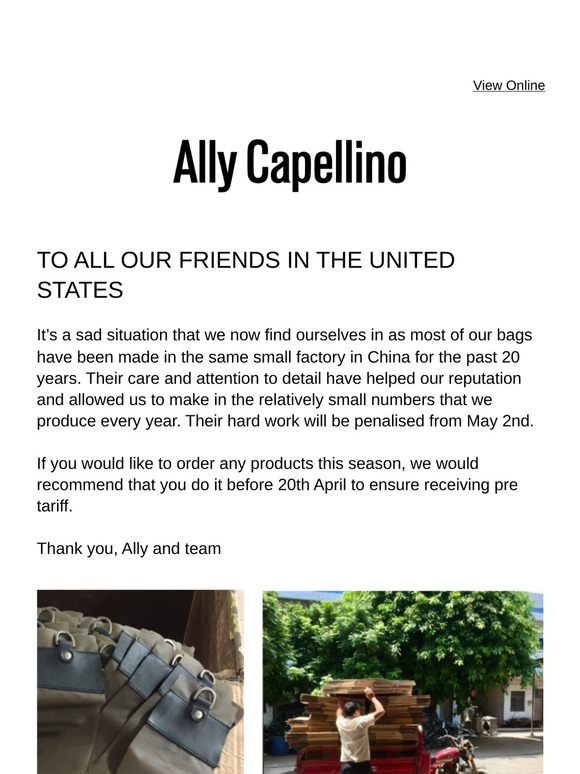 To All Our Friends In The United States
