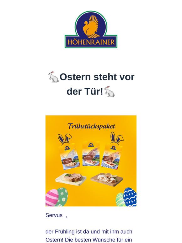Frühlingserwachen☀: Genießen Sie ein köstliches Osterfrühstück😋