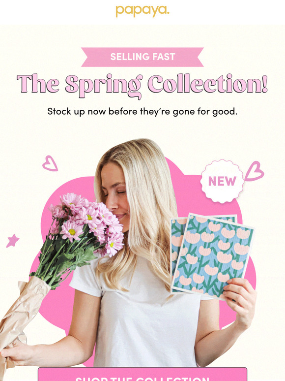 Spring designs are almost GONE! 🌸