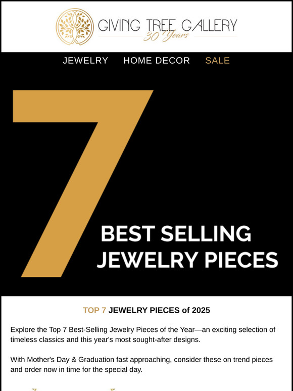 TOP 7 JEWELRY PIECES of 2025