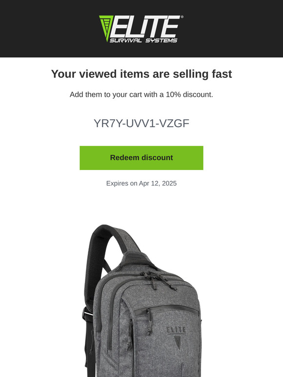 Don't miss out on 10% off!