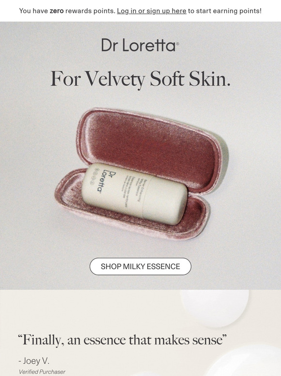 "Finally, an essence that makes sense"