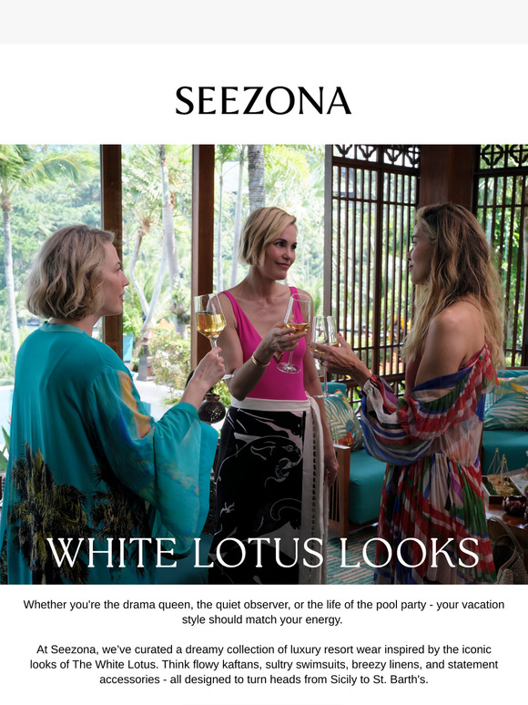 Step Into Your White Lotus Era 🪷