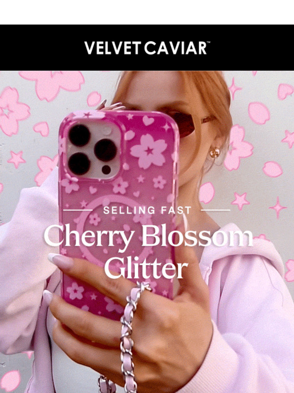 LOW STOCK 🌸✨ Cherry Blossom Glitter