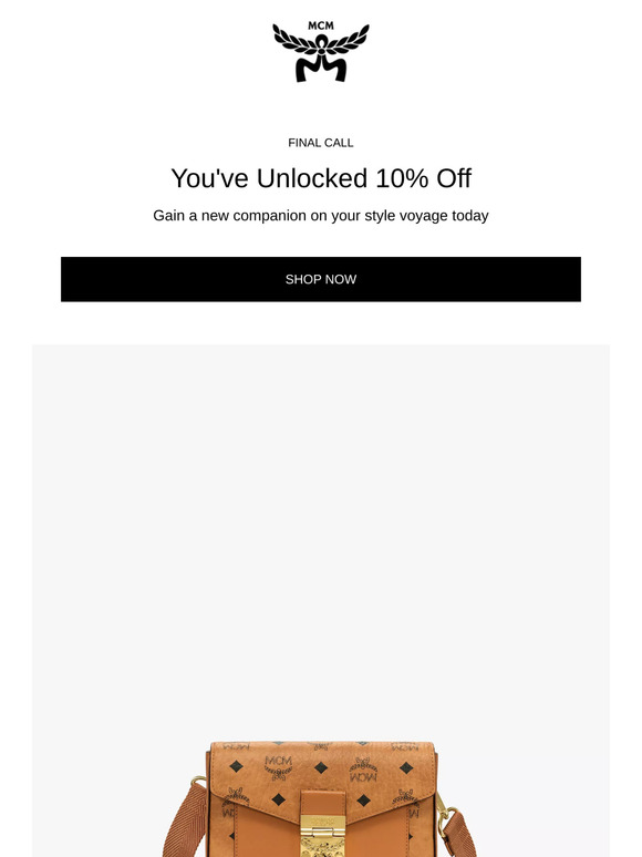 Last chance to enjoy 10% off