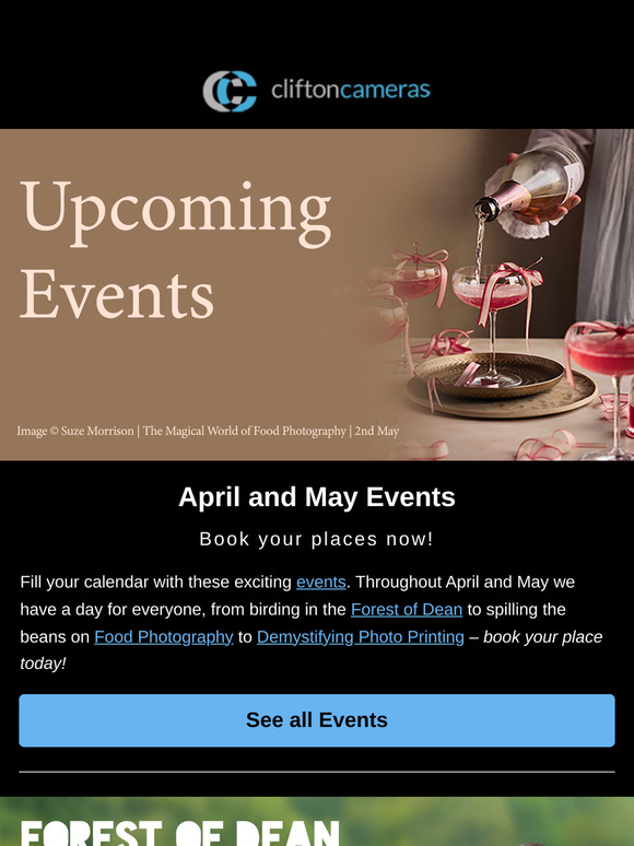 Upcoming Events 📆 Get these dates in your diary