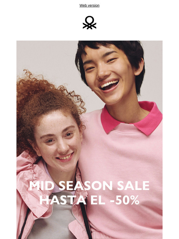 Continúa la Mid Season Sale: descuentos de hasta el 50 %