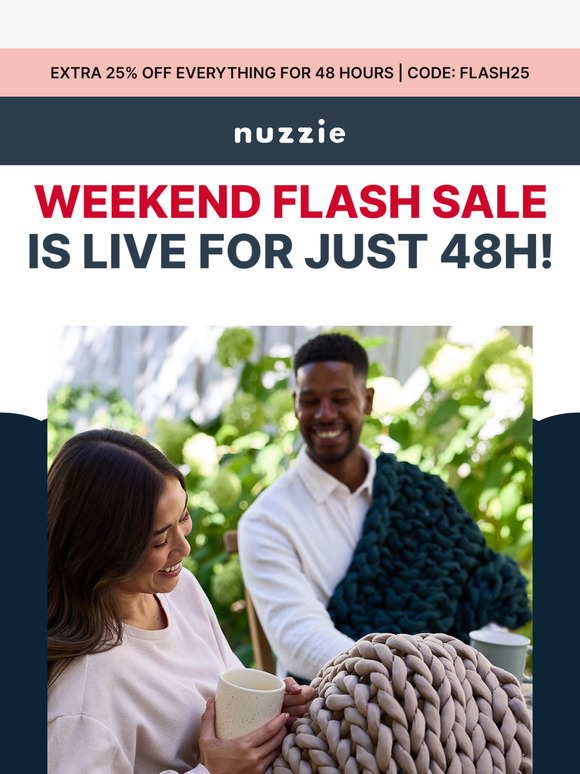 ⚡Weekend Flash Sale: Extra 25% OFF Nuzzie—Hurry Before It’s Gone!