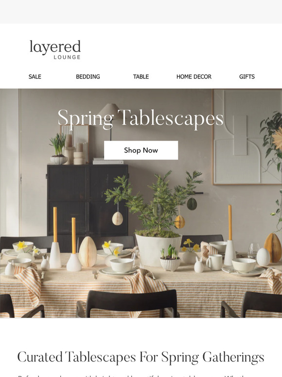 Create Your Spring Table