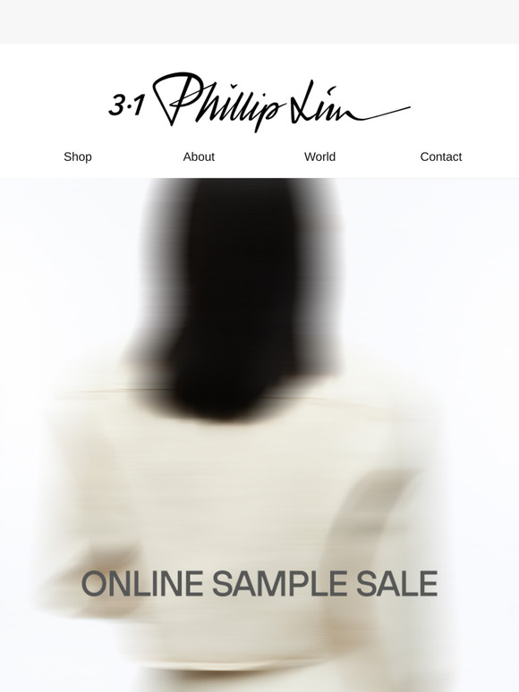 SHOP 70% OFF | THE ONLINE SAMPLE SALE